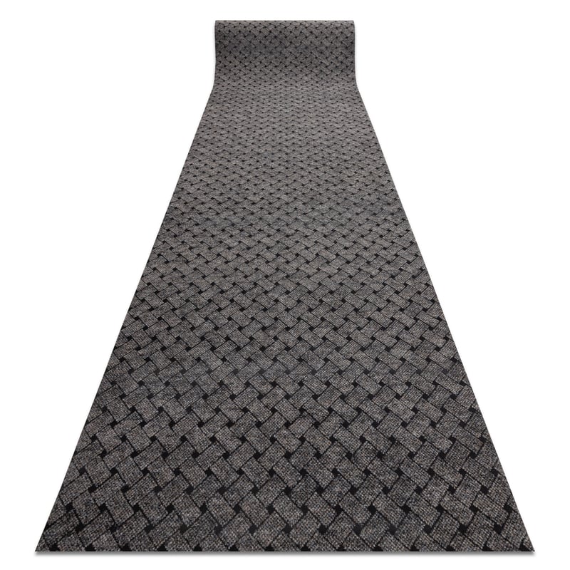 Wycieraczka antypoślizgowa 100 cm VECTRA 316 zewnętrzna, wewnętrzna, na gumie - beż 100x270 cm
