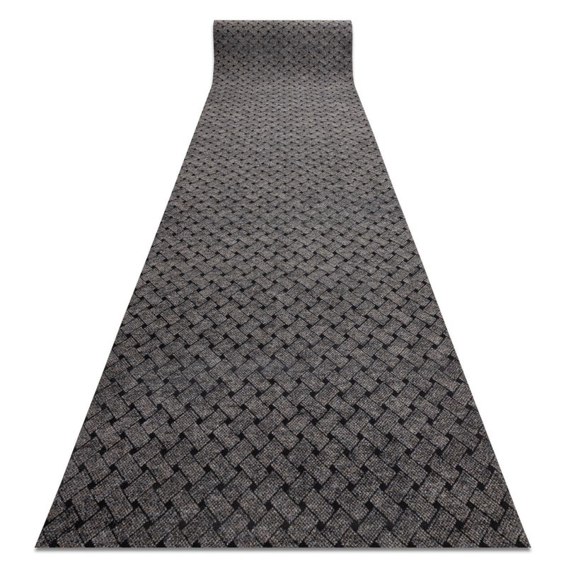 Wycieraczka antypoślizgowa 100 cm VECTRA 316 zewnętrzna, wewnętrzna, na gumie - beż 100x550 cm