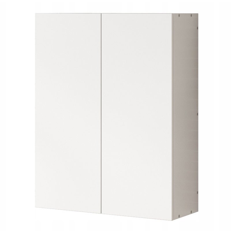 Szafka łazienkowa wisząca biała 2-drzwiowa nowoczesna ścienna 3 półki 60 cm