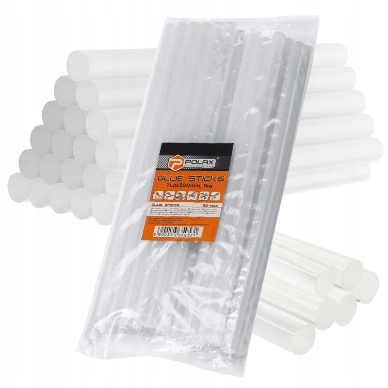Polax Klej do pistoletu na gorąco wkłady 11.2х300mm 1kg