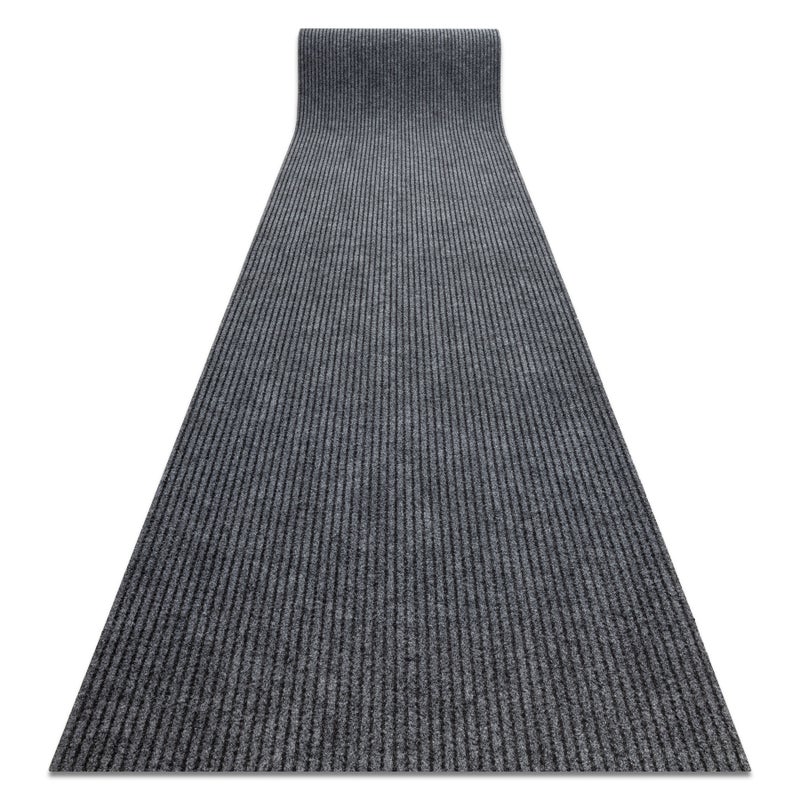 Wycieraczka antypoślizgowa 120 cm GIN 2126 liverpool zewnętrzna, wewnętrzna, na gumie - szary 120x230 cm