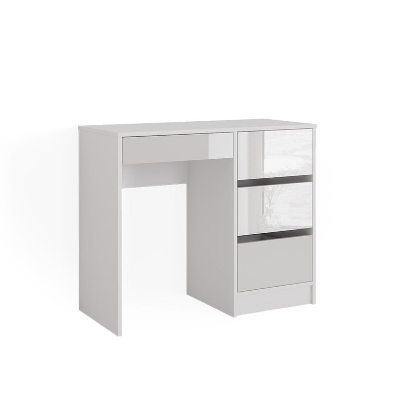 Vicco Stół do toalety Sherry, Biały, 90 cm Bez lusterka