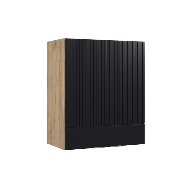 Vicco Szafka ścienna Fame-Line, Czarne paski, 60 cm