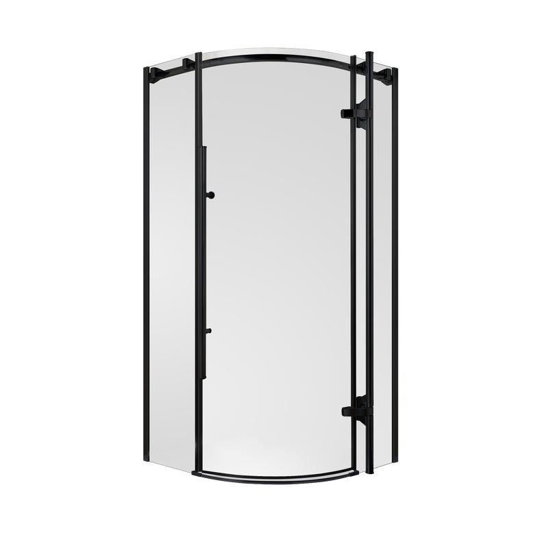 Kabina prysznicowa FERRARA Kabi 80x80 czarna R55 bez brodzika 1 szt.