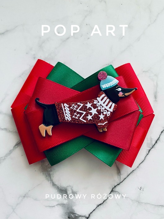 Kolekcja Pop Art Dog Zimowy Jamnik
