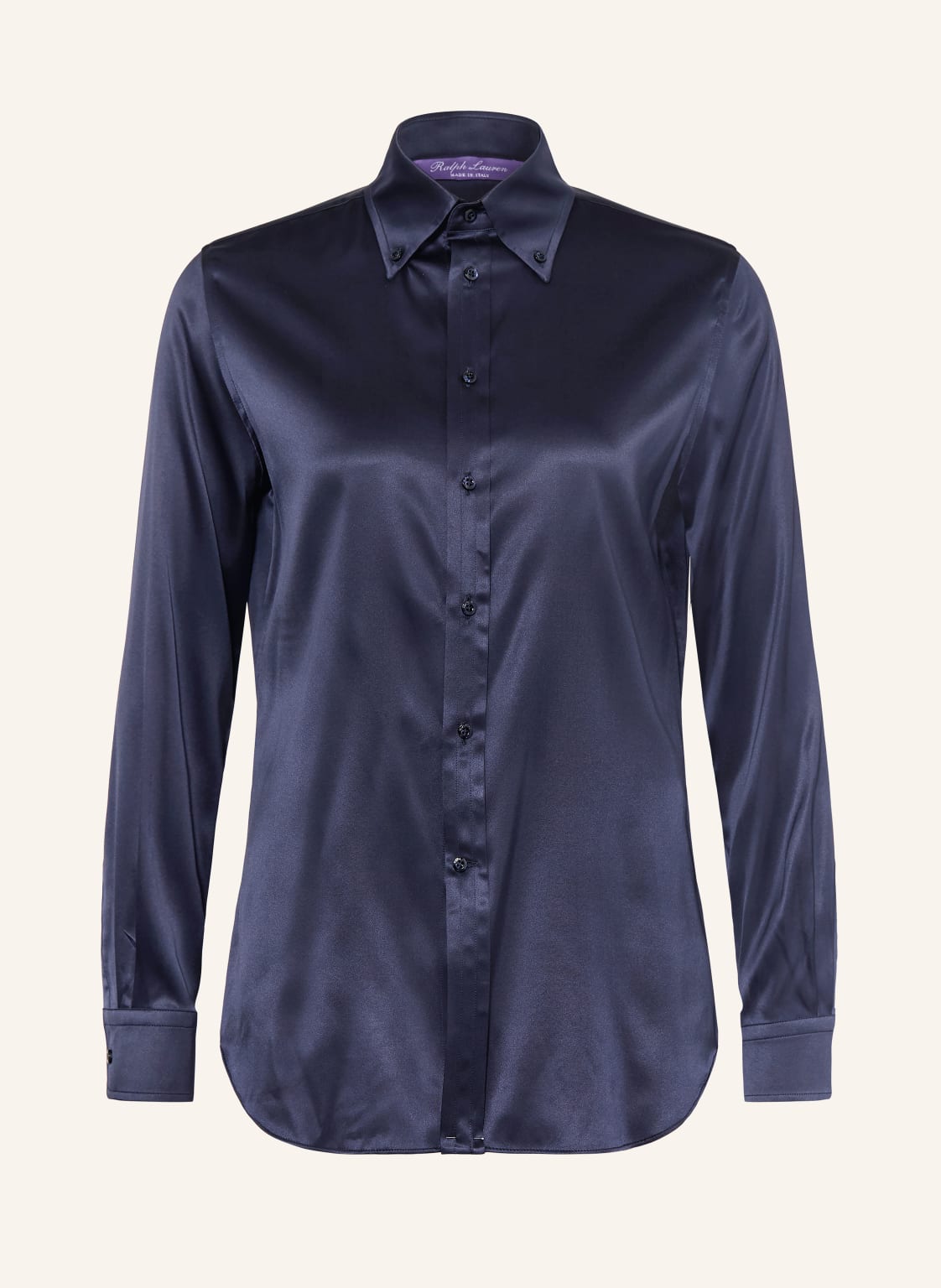 Ralph Lauren Collection Bluzka Cameron Z Jedwabiu blau