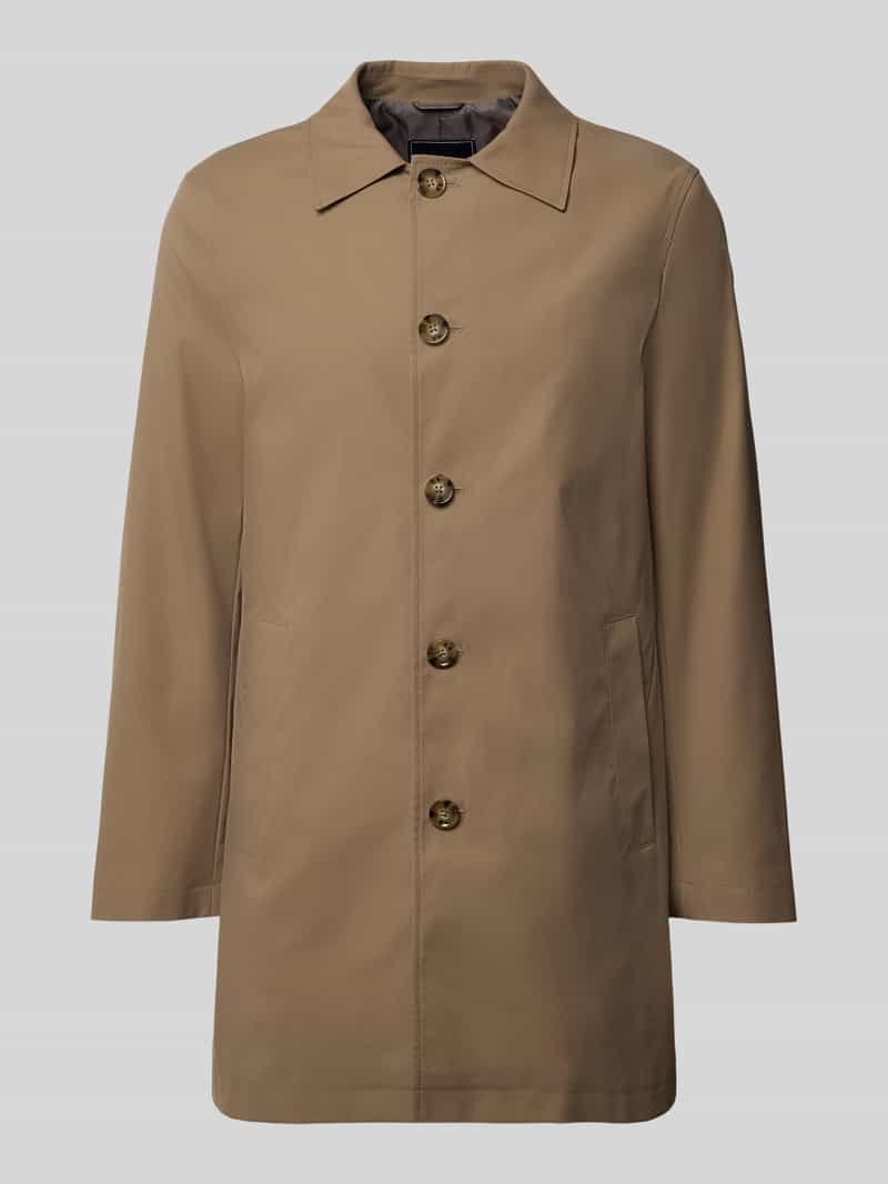 Płaszcz z listwą guzikową