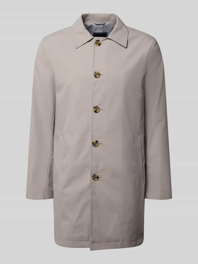 Płaszcz z listwą guzikową