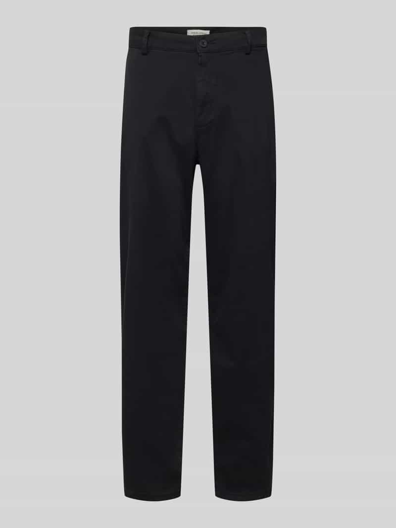 Spodnie materiałowe z kieszeniami z tyłu