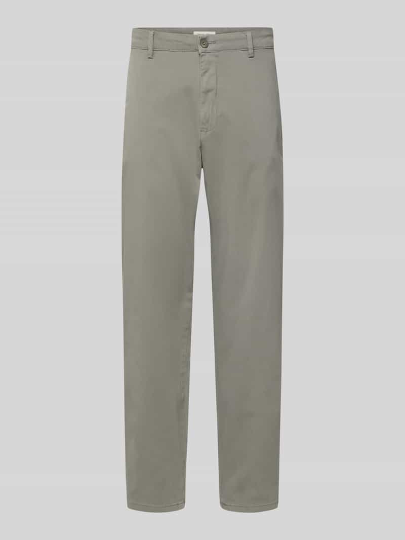 Spodnie materiałowe z kieszeniami z tyłu