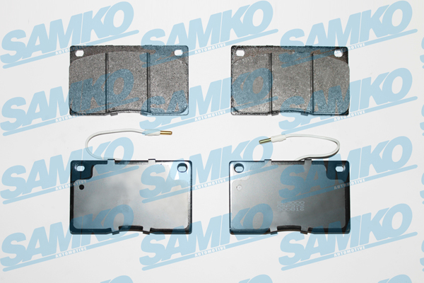 SAMKO KLOCKI HAMULC. RENAULT MASTER 81-97 Z CZUJ.