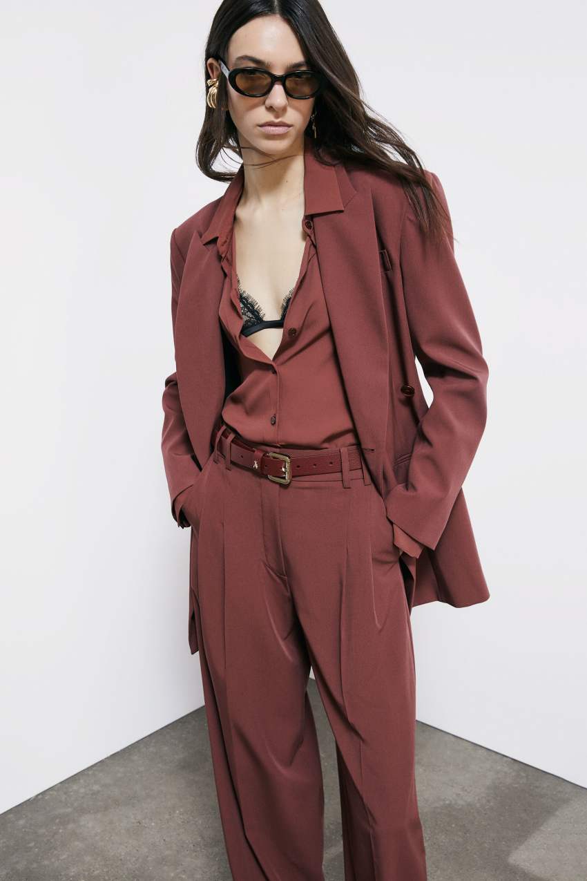 Koszula relaxed z wiskozy