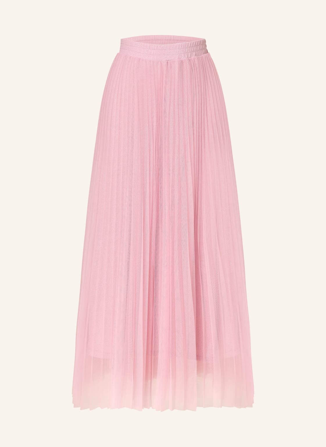 Oui Spódnica Tiulowa Z Błyszczącą Przędzą rosa