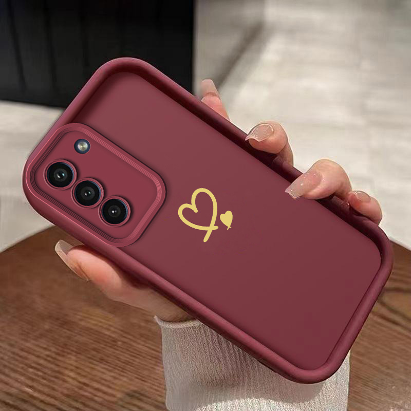 TEMU Prosta Miłość Etui na Telefon Kompatybilne z for Samsung for Galaxy S21 FE S20 FE/ S21 5G/ S21+ 5G/ S22 5G/ S22+ 5G/ S23/ S23+/ S23 FE/ S24/