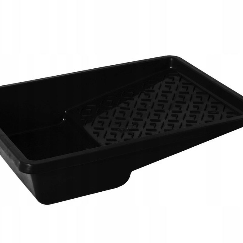 Polax Kuweta malarska duża 25x33cm na farbę do wałka 18cm czarna