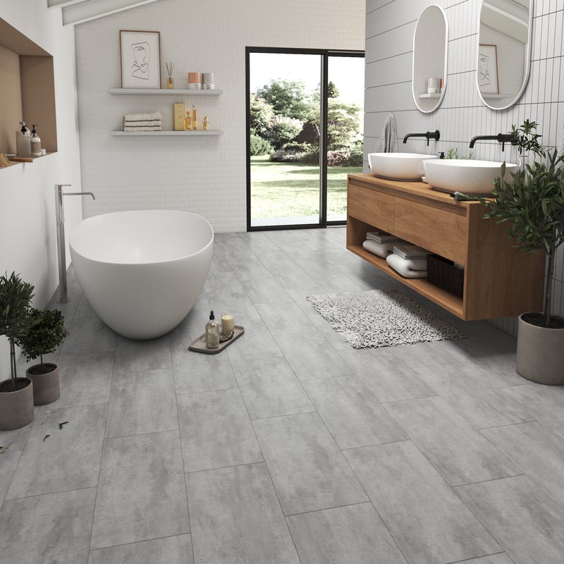 Winyl SPC Comorat Extrem efekt betonu szary CER515 ARTENS