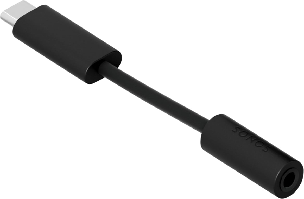 Sonos LDNGLWW1BLK kabel audio 0,1 m 3.5mm USB Type-C Czarny