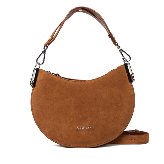 Torebka Coccinelle QKG Coccinellesunup Suede E1 QKG 13 03 01 Brązowy