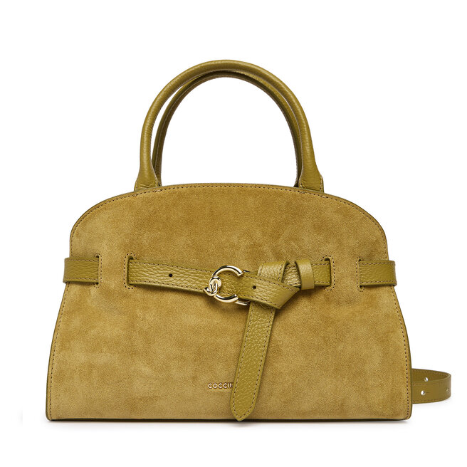 Torebka Coccinelle TLB Coccinellesabine Suede Bi E1 TLB 18 02 01 Zielony