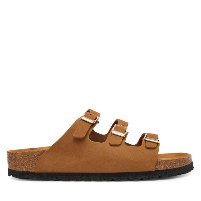 Klapki Birkenstock Florida Fresh Tonal Footbed 1031867 Brązowy