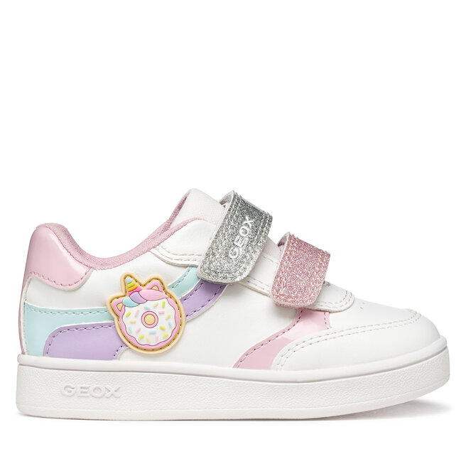 Sneakersy Geox B Eclyper Girl B655MB 000BC C1R8S S Biały