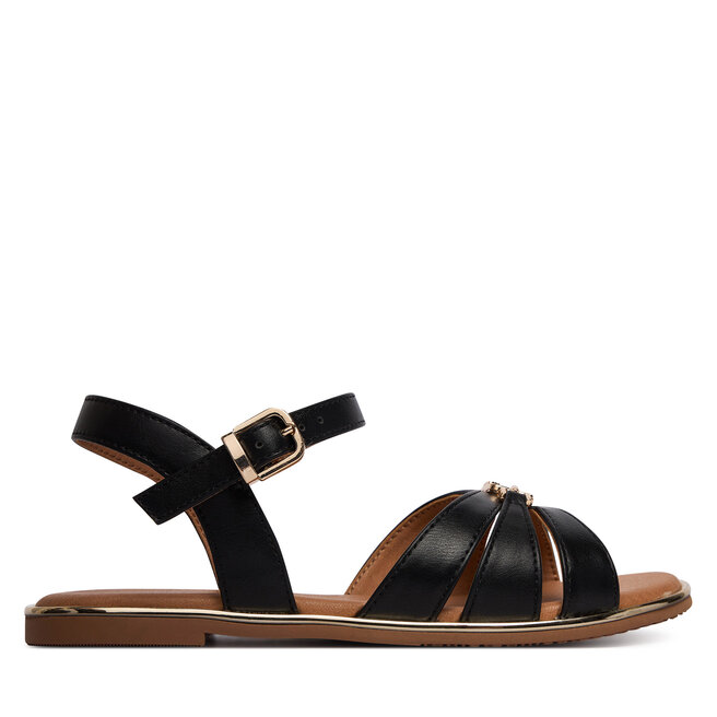 Sandały Tommy Hilfiger T3A2-34280-0326 M Czarny