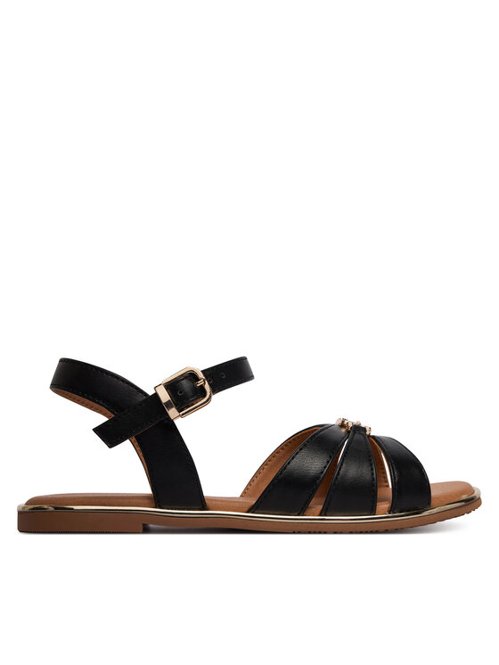 Tommy Hilfiger Sandały T3A2-34280-0326 M Czarny