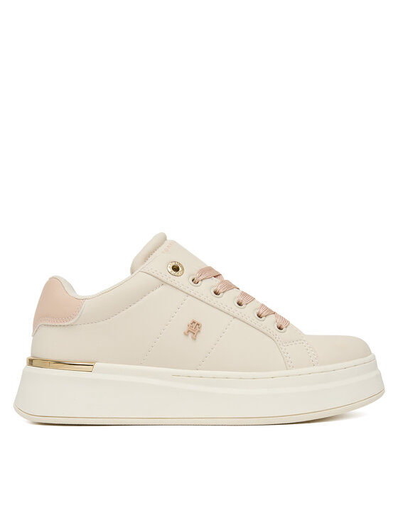 Tommy Hilfiger Sneakersy T3A9-34253-1355 S Écru