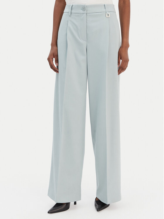 JOOP! Spodnie materiałowe Perle 30100443 Zielony Regular Fit