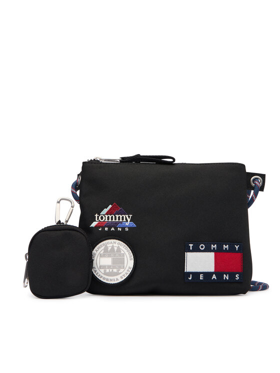 Tommy Jeans Saszetka Tjm Archive Trek Sacoche AM0AM14057 Czarny