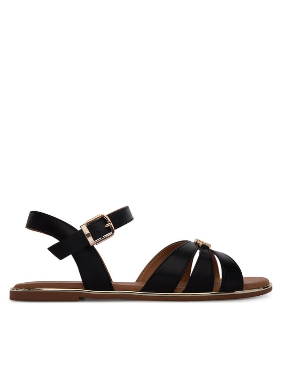 Tommy Hilfiger Sandały T3A2-34280-0326 S Czarny