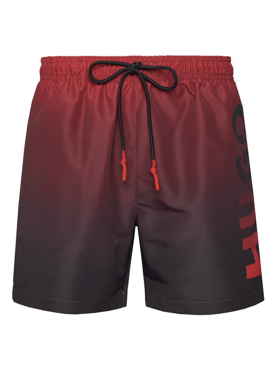 HUGO Szorty kąpielowe RAY 50555582 Czerwony Regular Fit