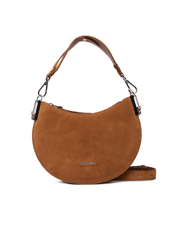 Coccinelle Torebka QKG Coccinellesunup Suede E1 QKG 13 03 01 Brązowy