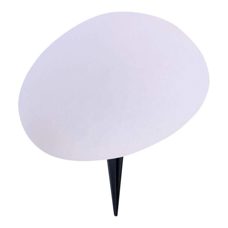 Lampa solarna kamień RGBW IP65 biała S