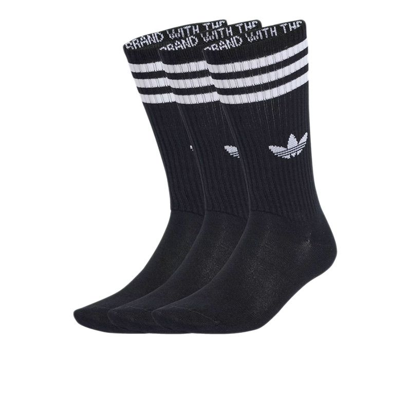 Skarpetki unisex adidas Originals 3-Stripies High Crew 3 Pairs JV7417 - czarne