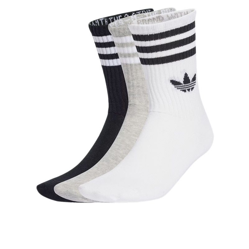 Skarpetki unisex adidas Originals 3-Stripies Crew 3 Pairs JV7403 - mulikolor