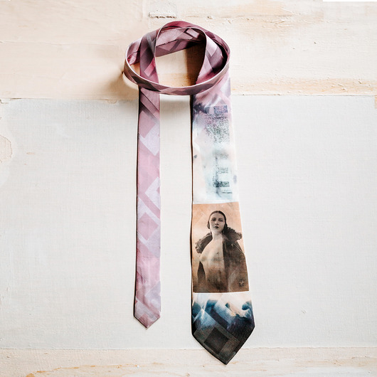 Jedwabny krawat AKT dla niej lub dla niego