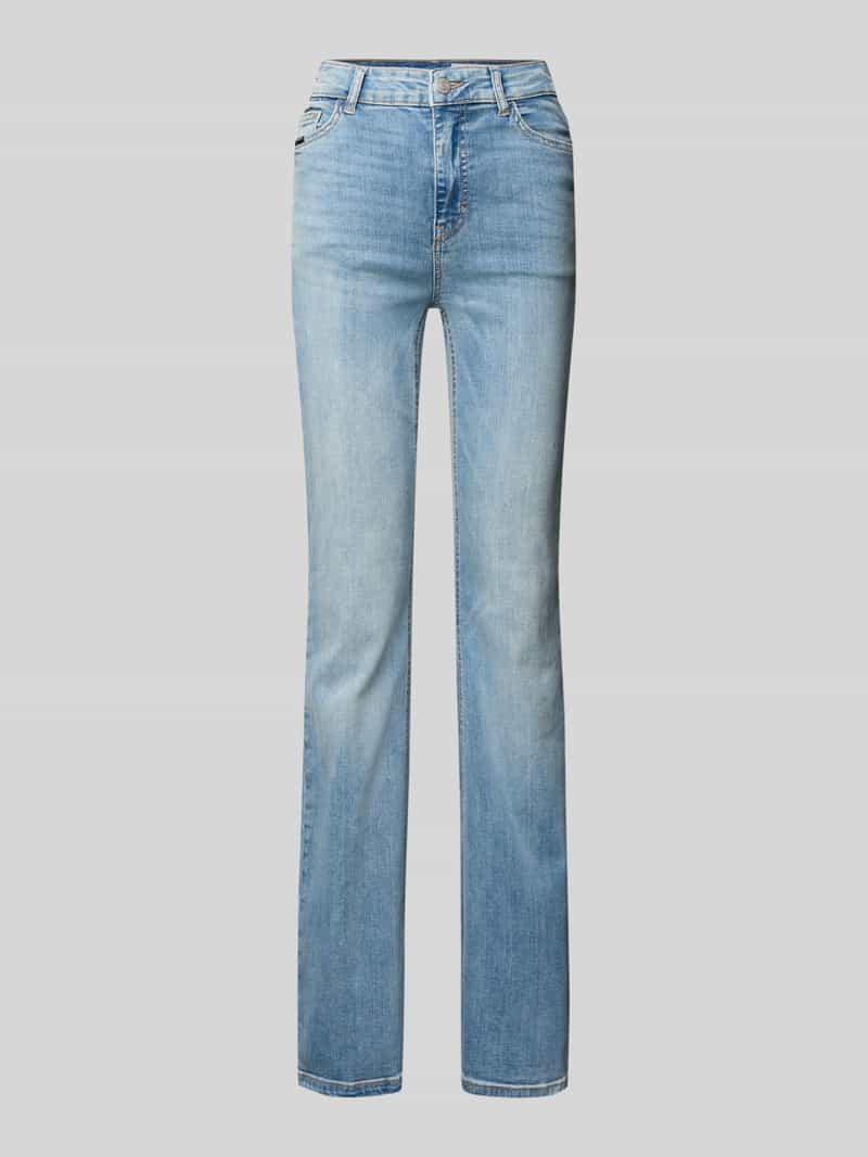 Jeansy rozkloszowane z 5 kieszeniami model ‘WENDIE’