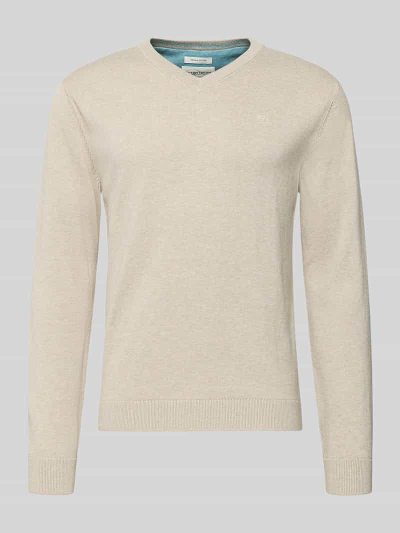 Sweter o kroju regular fit z czystej bawełny