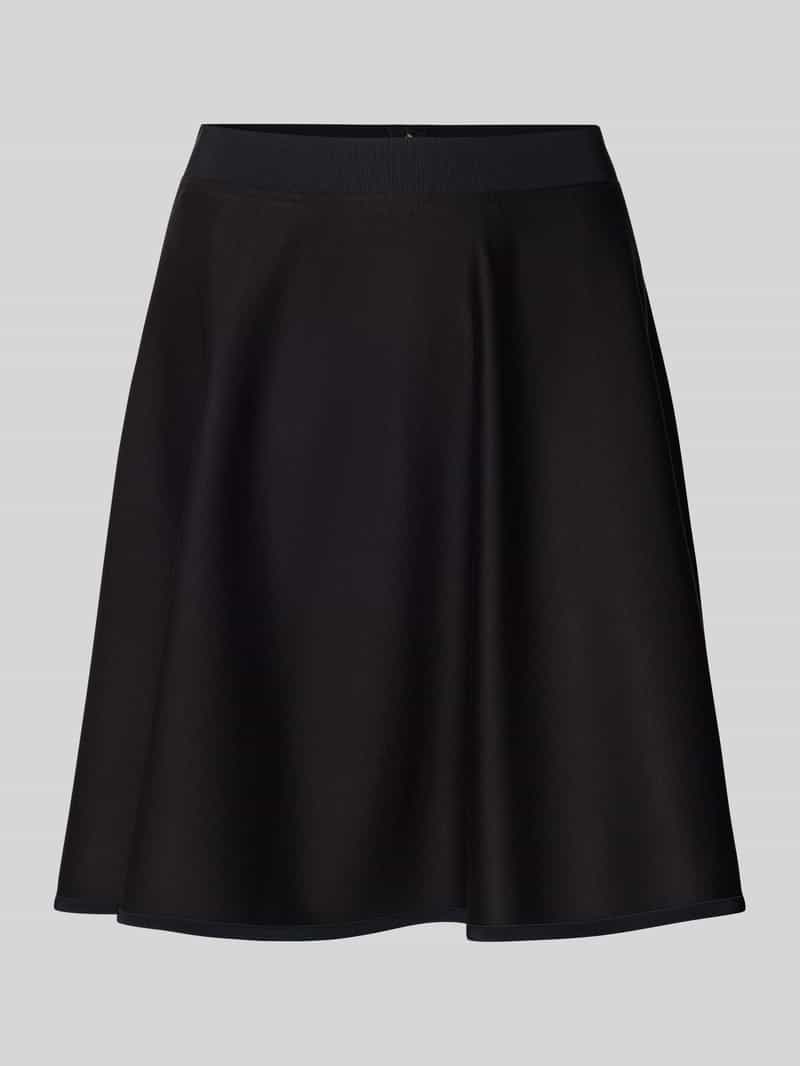 Spódnica mini rozkloszowana z mieszanki wiskozy model ‘VETIRA’