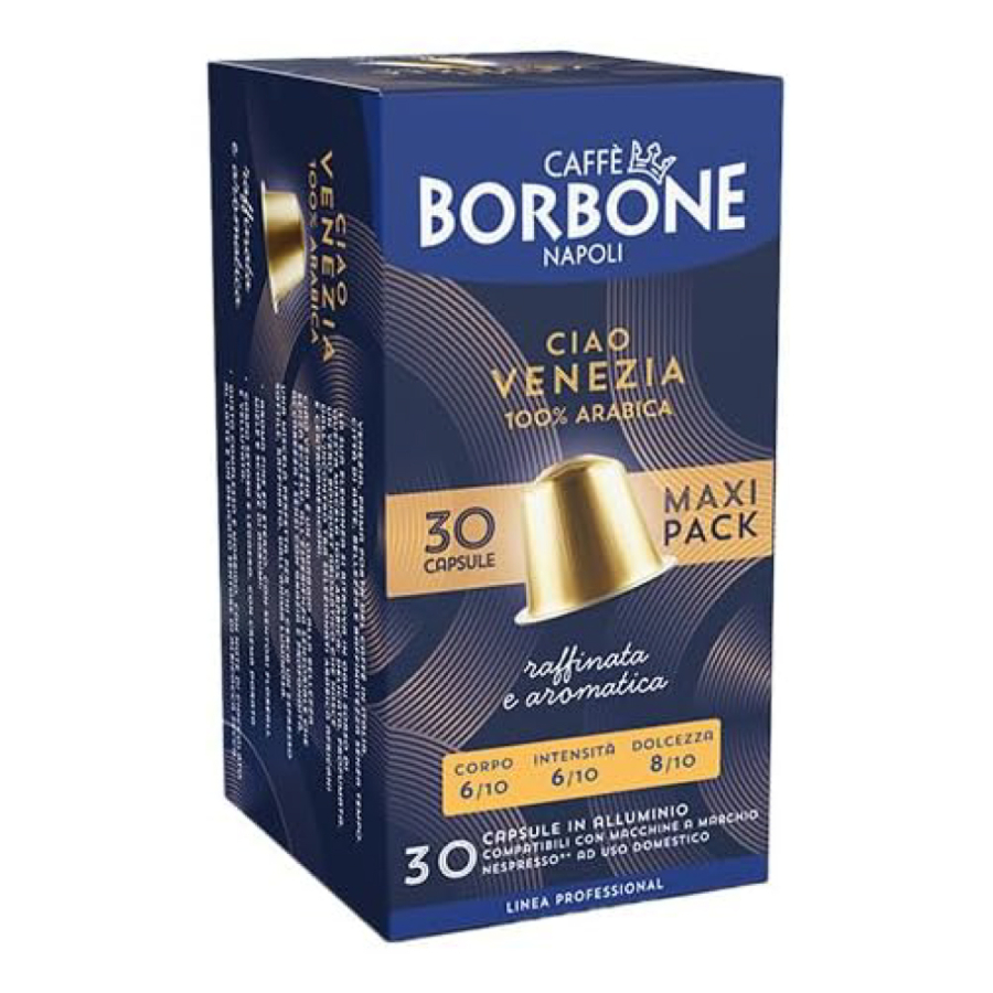 Borbone Ciao Venzeia kapsułki aluminiowe do Nespresso - 30 kapsułek