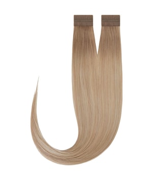Rapunzel of Sweden Premium Tape Extensions Straight / Classic Tape 4 cm / 8 pieces Champagne Blonde Balayage B5.3/8.0 50 cm Włosy do przedłużania 20 g