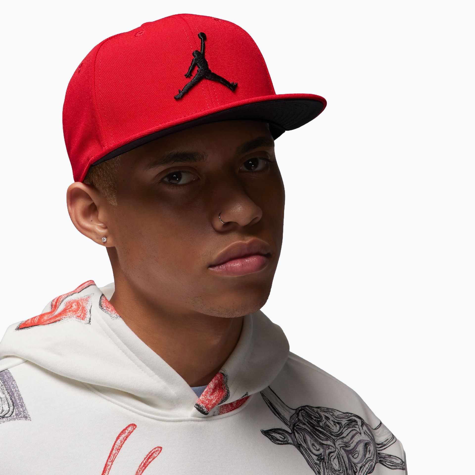 Czapka z daszkiem Nike Jordan Jumpman Pro gym red/black/black WYSYŁKA W 24H 30 DNI NA ZWROT