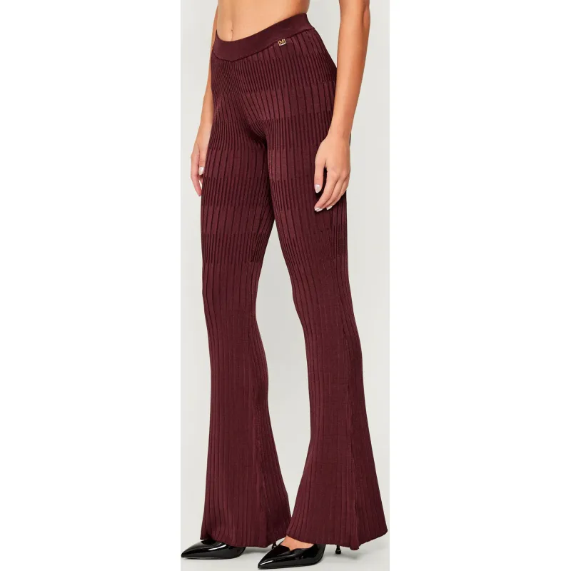 Marciano Guess Spodnie dzianinowe JANET flare fit