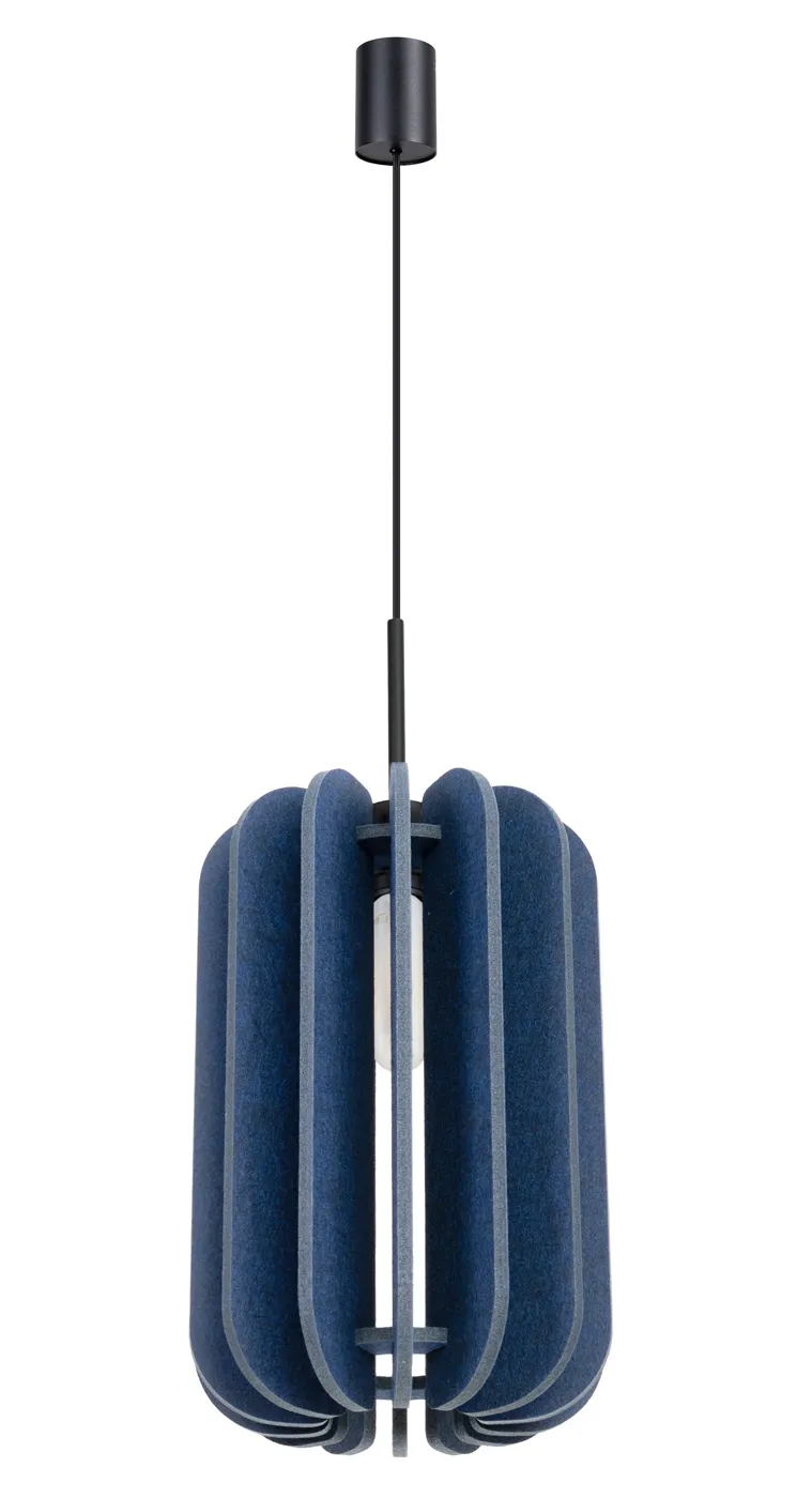 Granatowa wisząca lampa M157 Z5-F63