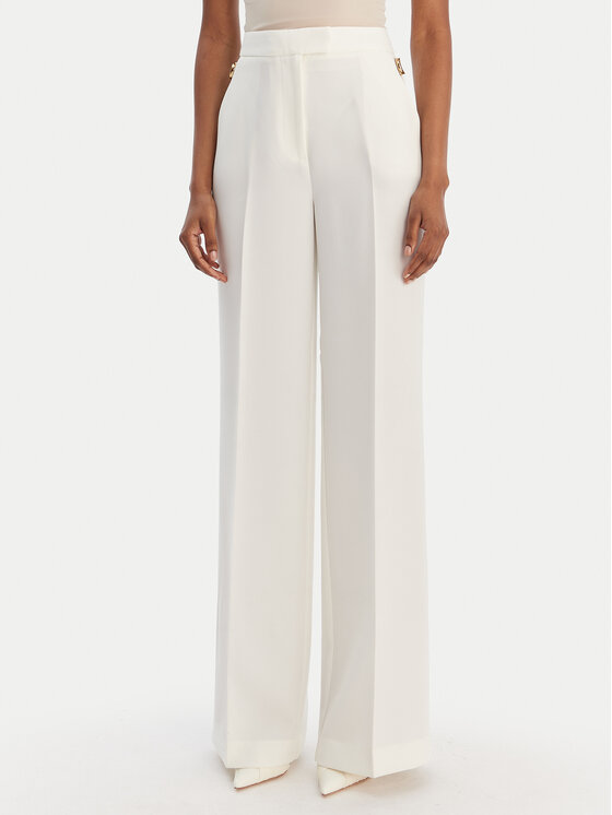 Marciano Guess Spodnie materiałowe 6RGB03 7357A Écru Regular Fit