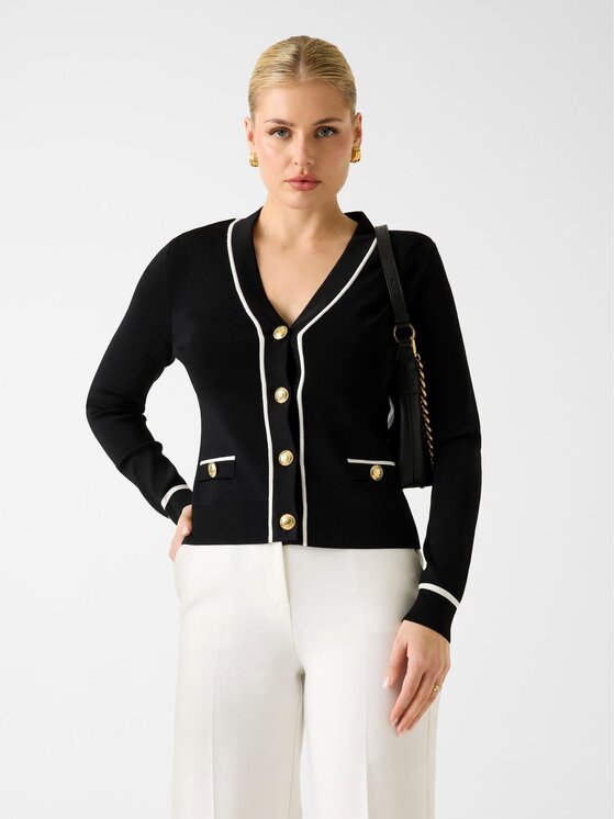 Marciano Guess Sweter 180253 Czarny Classic Fit