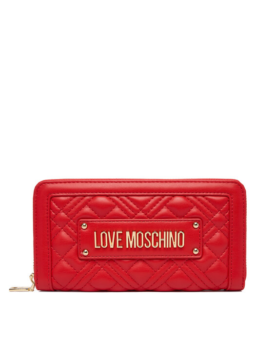LOVE MOSCHINO Portfel JC5600PP1OLA0500 Czerwony