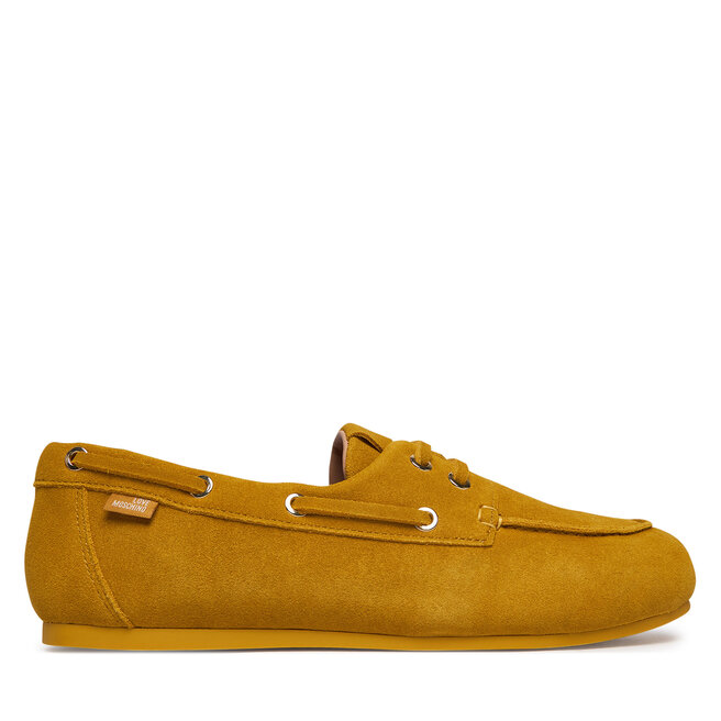 Mokasyny LOVE MOSCHINO JA10101G1OIG0411 Żółty