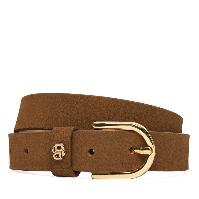 Pasek BOSS Scarlet-Bb-Sd-G_Sz25 50522643 Brązowy